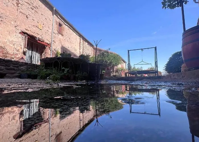 فندق مبيت وإفطار La Boriette Du Rougier 3*